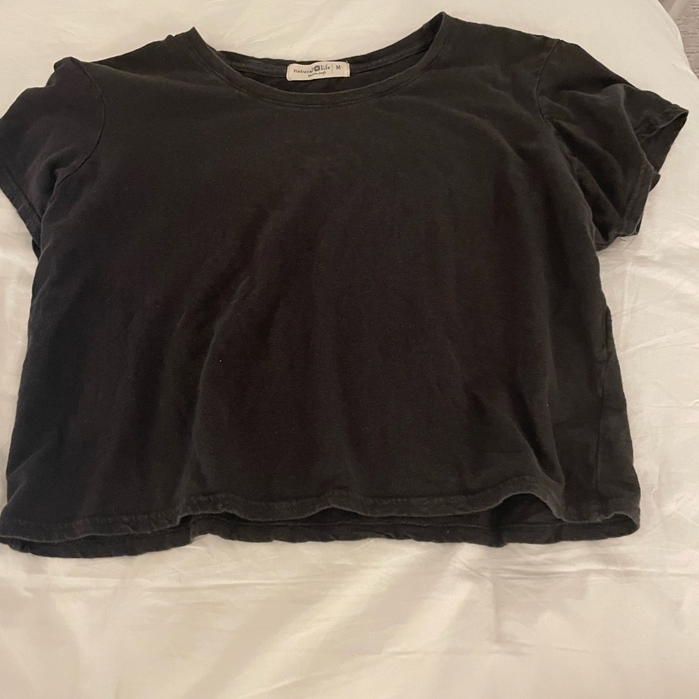 Natural Life Basic Black Tee